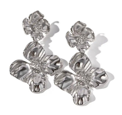 Flowers earrings