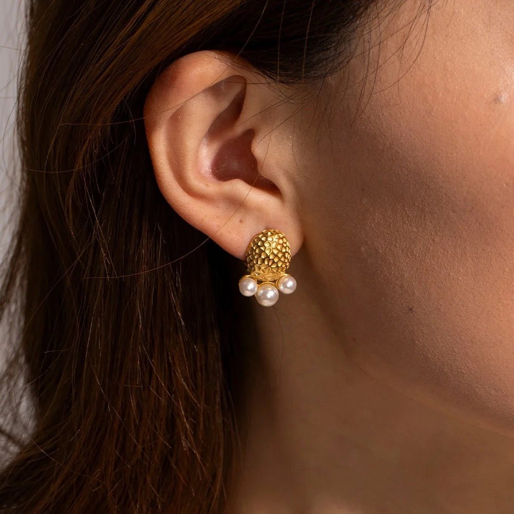 Amber Earrings