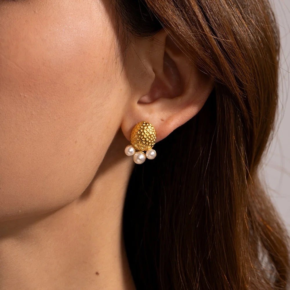 Amber Earrings