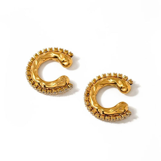 Diamond Earrings cuffs