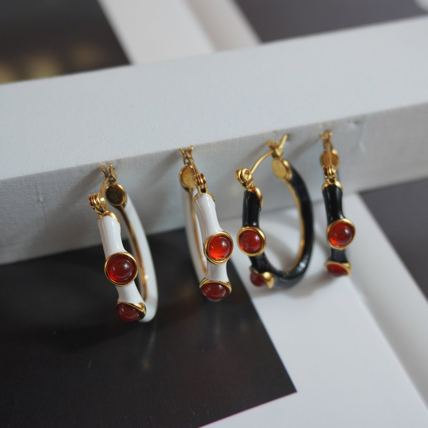 Agata Earrings