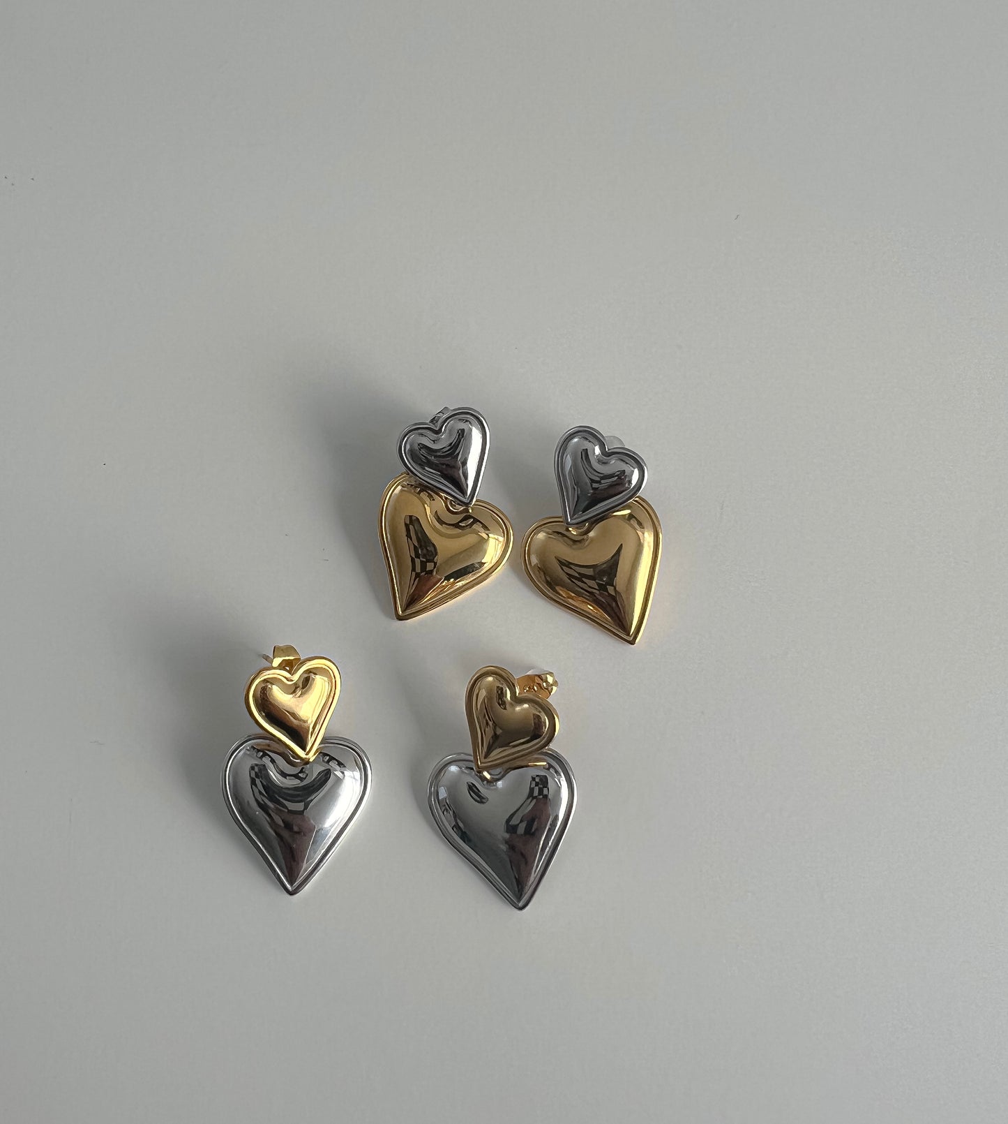 Sasha heart earrings