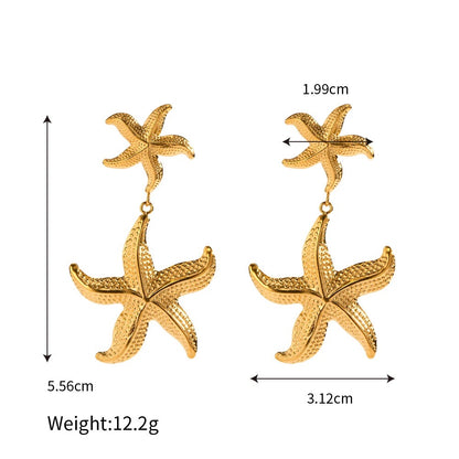 Starfish Earrings