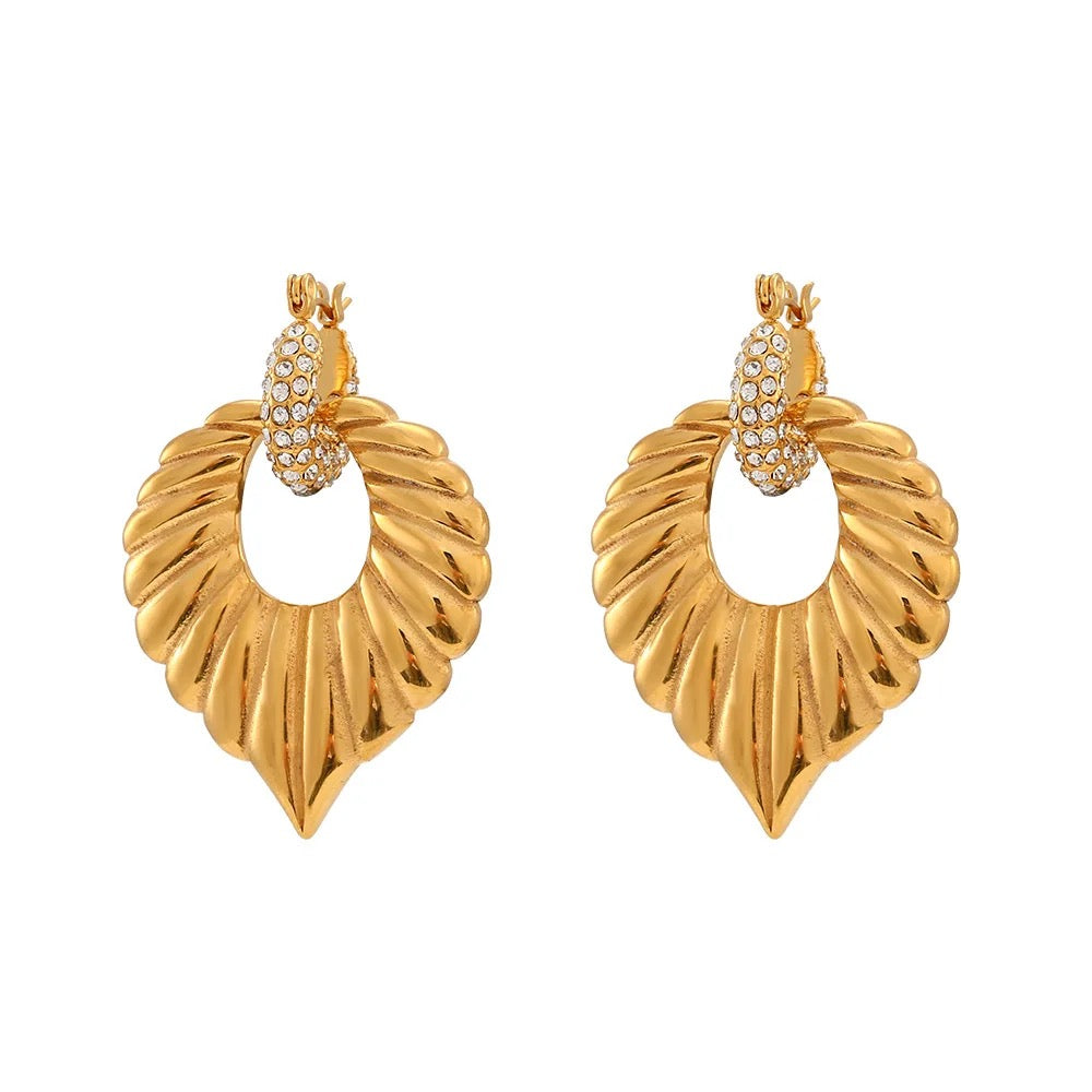 Sheet earrings