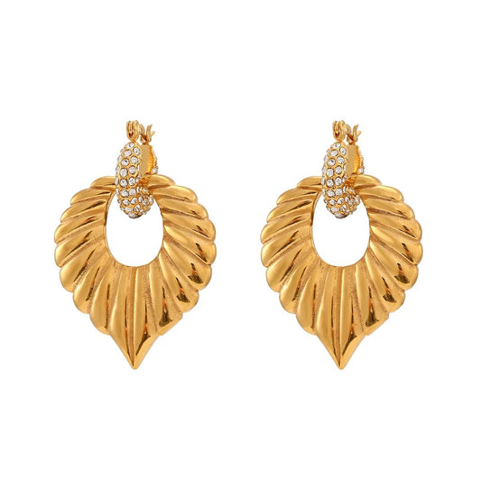 Sheet earrings